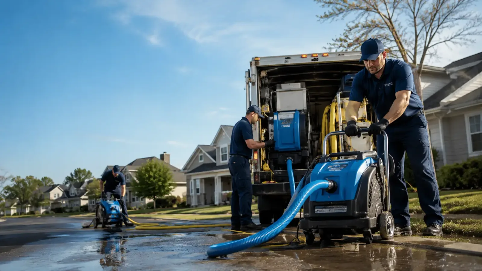 Flood Damage Cleanup in New River, AZ